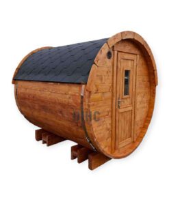 Sauna tønde 2.4 m / Ø 2.27