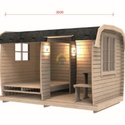 Camping hytte - ”Bus” 2,3 m x 3,5 m
