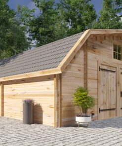 Garage Texas 36m² (6mx6m), 44mm