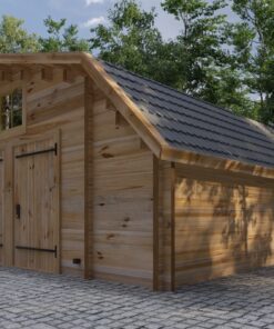 Garage Texas 36m² (6mx6m), 44mm