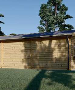 Triple garage 54 m², 44 mm