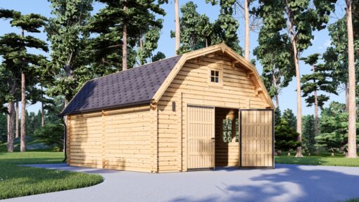 Garage Mississippi 30m² (5mx6m), 44mm
