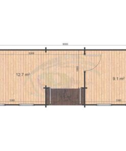 Helmand 3x9 floor plan