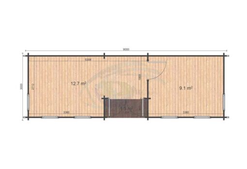 Helmand 3x9 floor plan