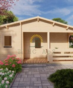 Feriehus Almeria 53m² (6m x 8.87m), 68mm: