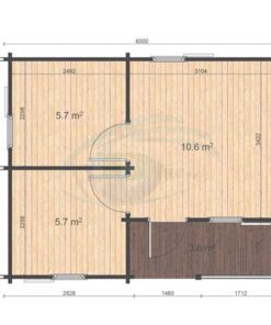 Veronica 5x6 floor plan