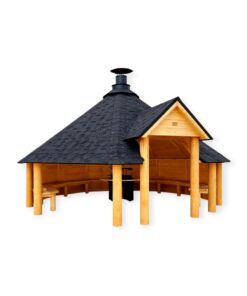 Åben grillhytte 16.5 m²