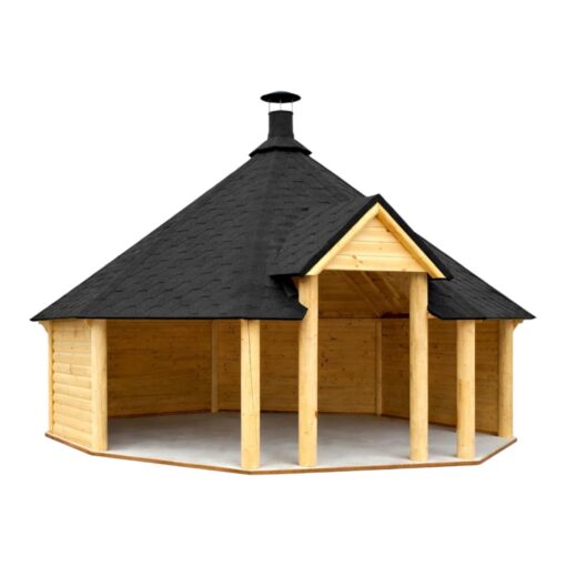 Åben grillhytte 16.5 m²