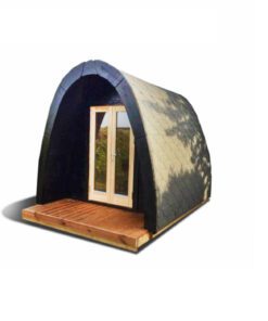 Luksus Isoleret Camping Pod 2.4 m x 4.0 m