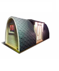 Luksus Isoleret Camping Pod 6,6 (m/sideindgang)