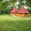 Dobbelt Grillhytte 25,0 m² med 4,6 m² forbindelsesgang