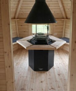 Eksklusiv grillhytte med udvidelse