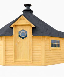 Grillhytte 16.5 m² med udvidelse