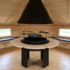 Eksklusiv BBQ hytte 16.5 m² + 4.55 m² udvidelse
