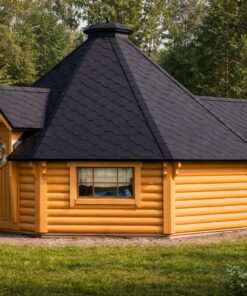 Grillhytte 16.5 m² med udvidelse