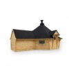 Eksklusiv BBQ hytte 16.5 m² + 4.55 m² udvidelse