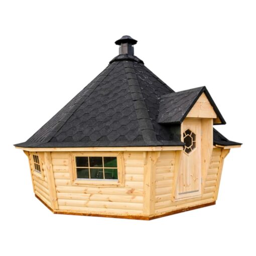 Eksklusiv grillhytte med sauna – 16,5 m²