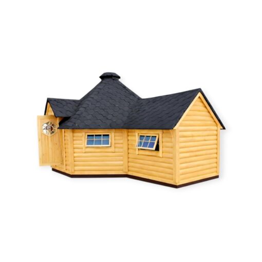 Grillhytte 16.5 m² med udvidelse