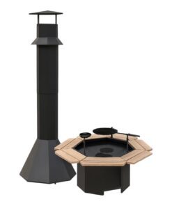 Standard 8-kantet BBQ-grill