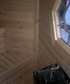 Finsk sauna 4,5 m²