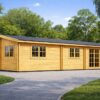 Træ Sommerhus DONNA 63 m² + 11,5 m²