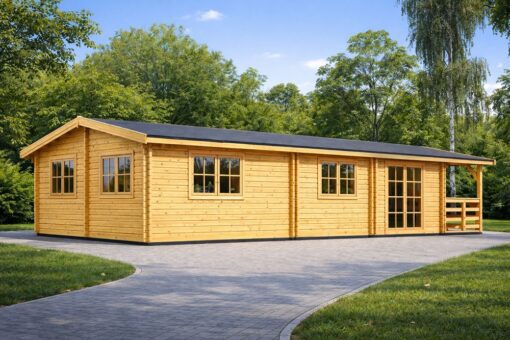 Træ Sommerhus DONNA 63 m² + 11,5 m²