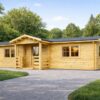 Træ Sommerhus DONNA 63 m² + 11,5 m²