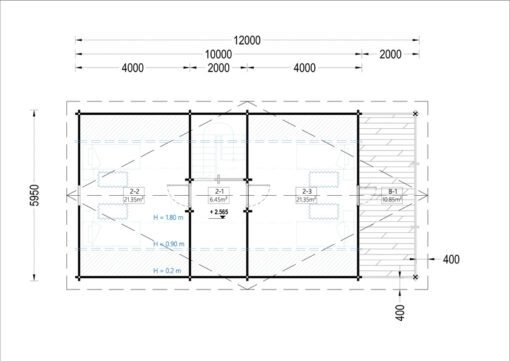 Feriehus AURA 72 m²