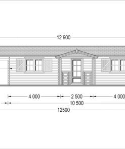 Feriehus DONNA 63m², 44mm/44+44 mm