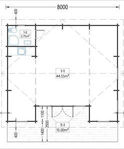 Feriehus MILA 56 m²