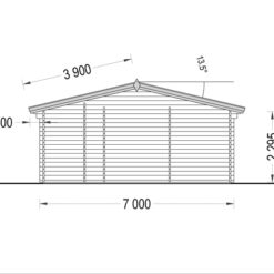 Feriehus MILA 56 m²