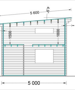 Feriehus AVIGNON fladt tag 19.9m²