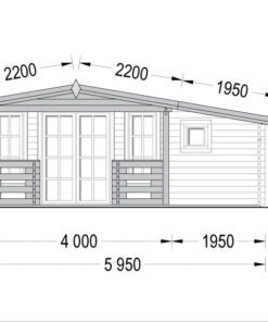 Feriehus ISLA 18m² + terrasse