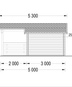 Feriehus ISLA 18m² + terrasse