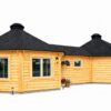 2 forbundne Pavilloner 16.5 m² med 3 m korridor