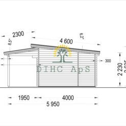 Havehytte HELEN 24m²