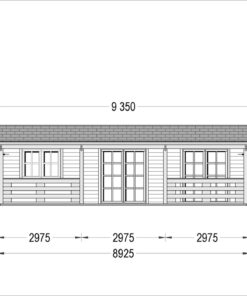 Feriehus Amelia 54 m², 44mm/66mm