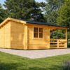 Havehus 6x6 med terrasse OLIVIA