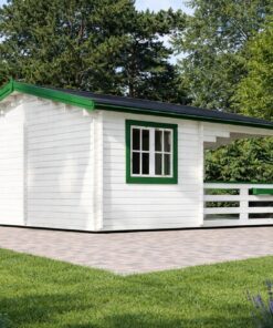 Havehus 6x6 med terrasse OLIVIA