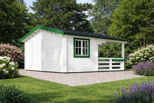 Havehus 6x6 med terrasse OLIVIA