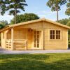Havehus 6x6 med terrasse OLIVIA