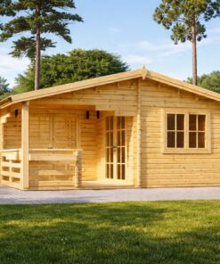 Havehus 6x6 med terrasse OLIVIA