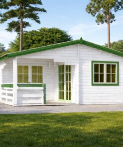 Havehus 6x6 med terrasse OLIVIA