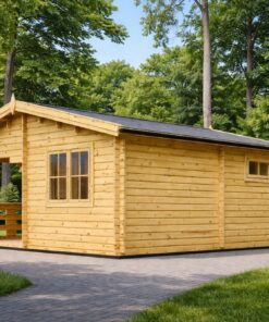 Havehus 6x6 med terrasse OLIVIA