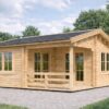 Havehus 6x6 med terrasse OLIVIA
