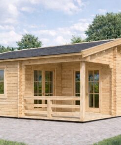 Havehus 6x6 med terrasse OLIVIA