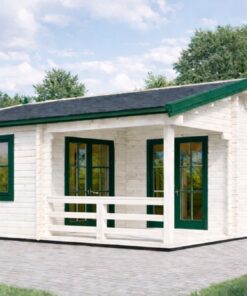 Havehus 6x6 med terrasse OLIVIA