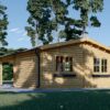 Garage med Dobbelt Carport 57 m²