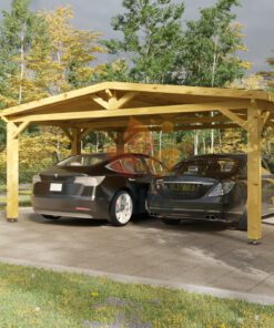 Stærk carport Hercules (5 m x 6 m)