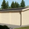 Enkelgarage WOODY (44 mm), 4x7,5 m, 30 m²